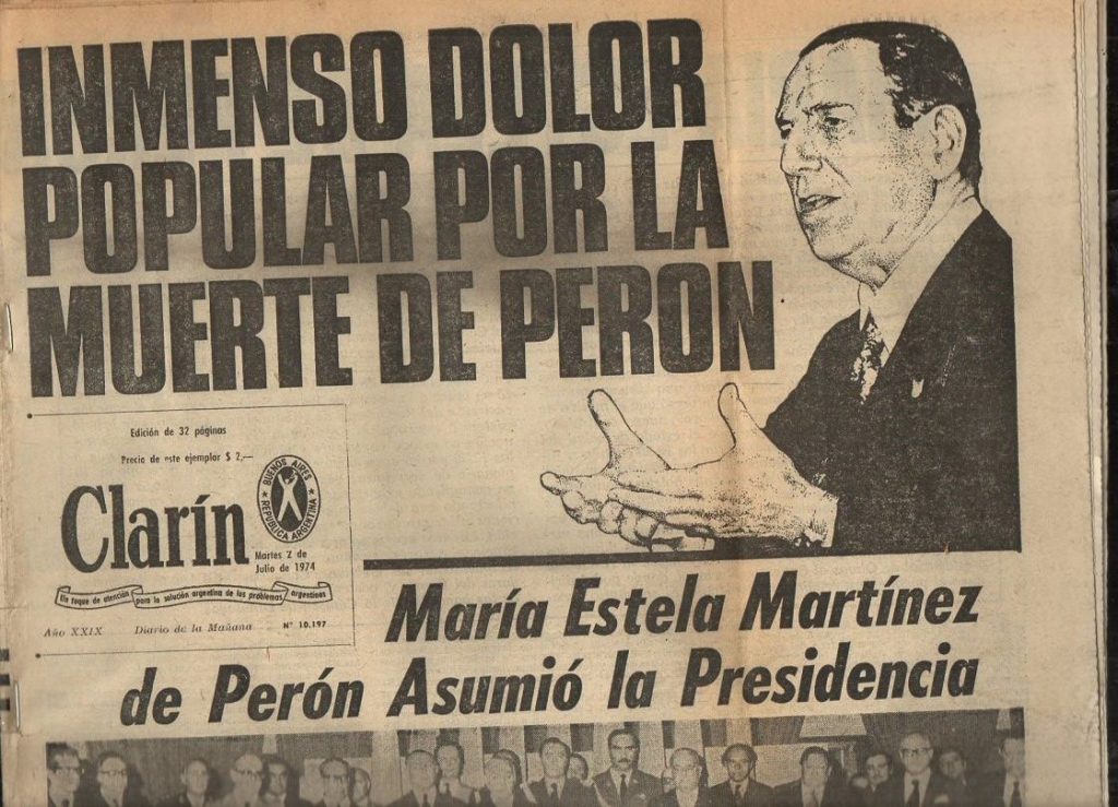 Se Cumplen 48 Años De La Muerte De Perón El Líder Que Marcó Un Antes Y Un Después En La 5525