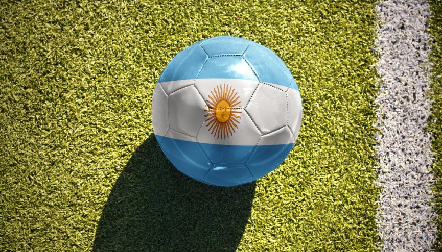 Pelota colores argentina