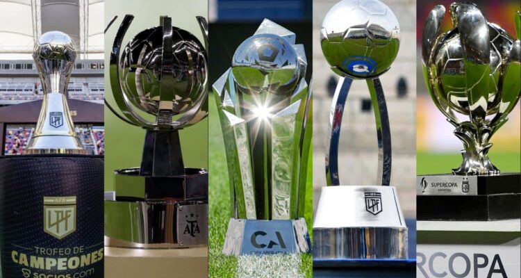 Trofeos futbol argentino