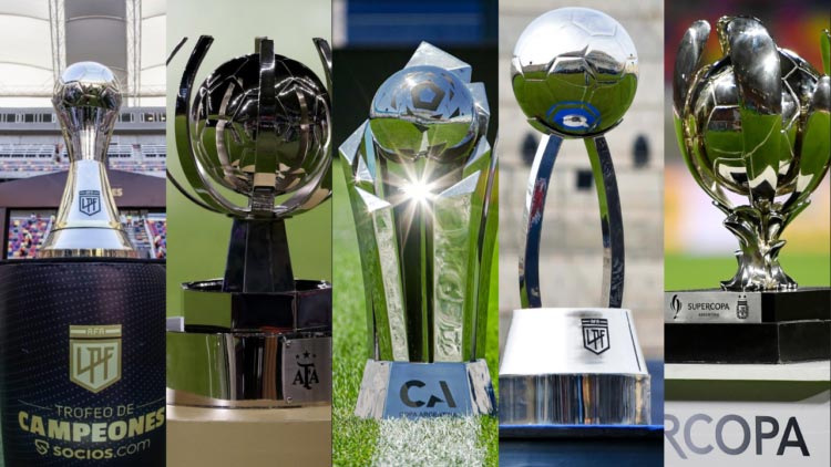 Trofeos futbol argentino